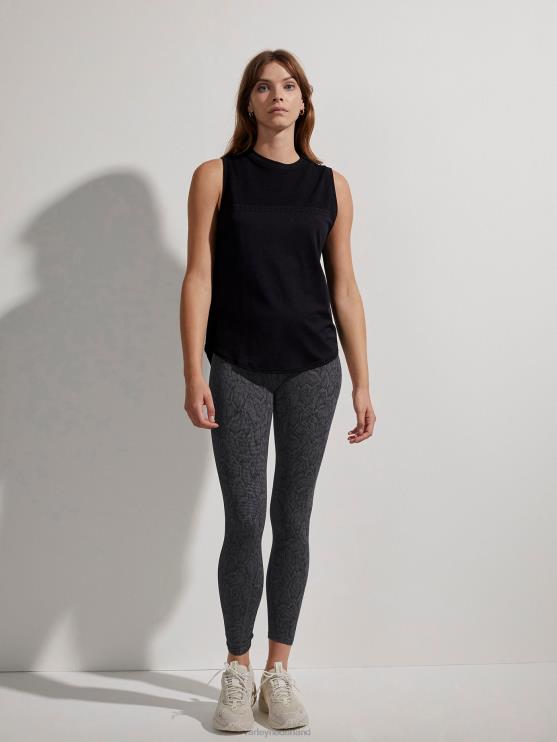 BD04L133 zwart morro tank vrouwen Varley kleding BD04L133 zwart morro tank vrouwen Varley kleding